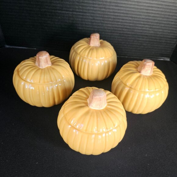 New Williams Sonoma Covered Pumpkin Soup Tureens Pumpkin Harvest Collection - Picture 1 of 12